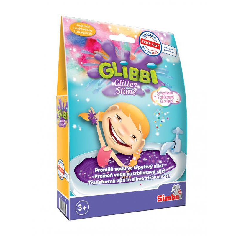 Sliz Glibbi Glitter Slime