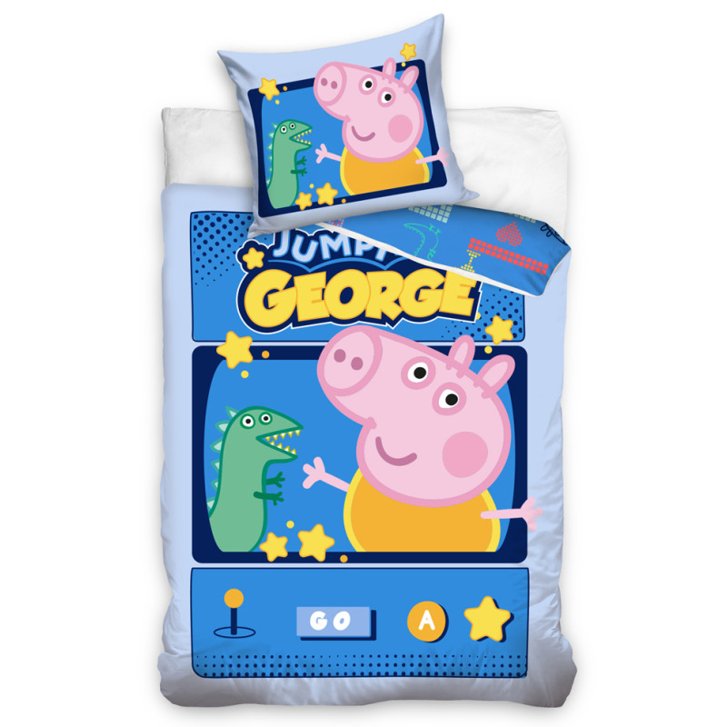 Obliečky Peppa George Jumping Game