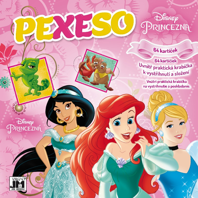 Pexeso v zošite Disney Princezna