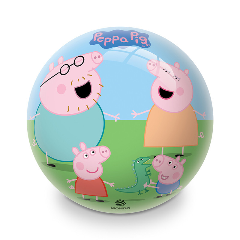 Míč nafouknutý Peppa Pig 23 cm BIO BALL