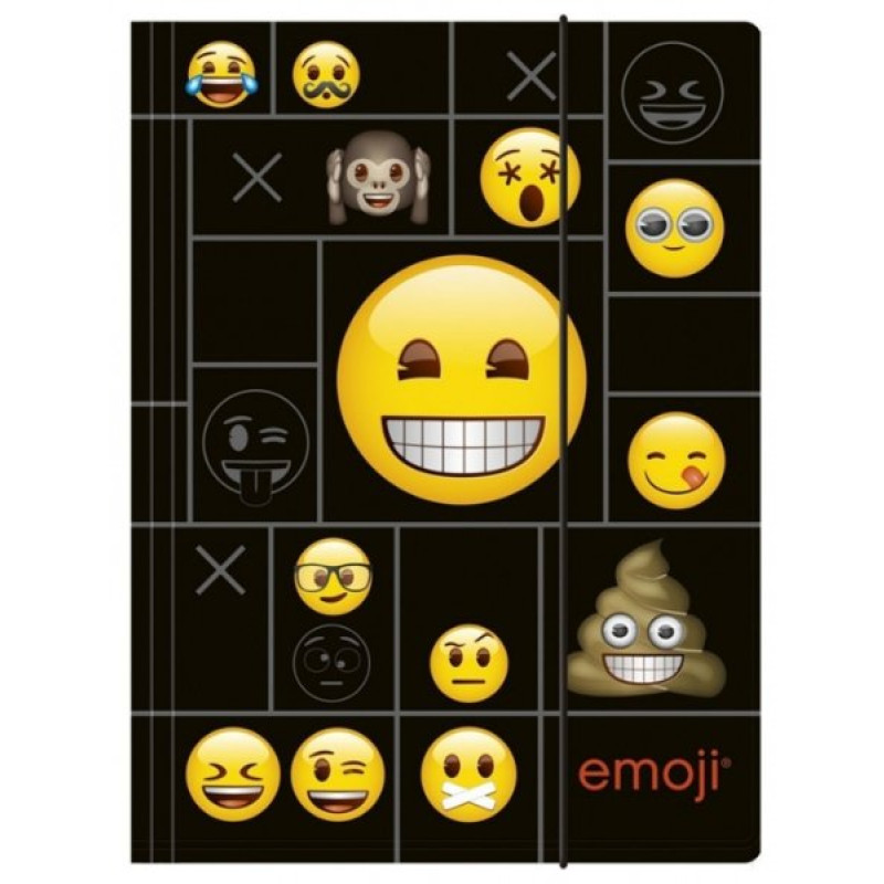 DOSKY NA ZOŠITY A4 EMOJI