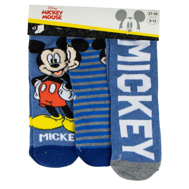 PONOŽKY MICKEY 3ks