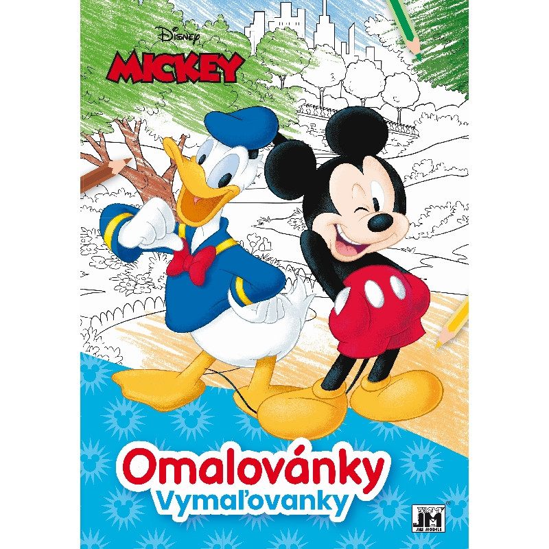 Omaľovánka A4 Mickey Mouse