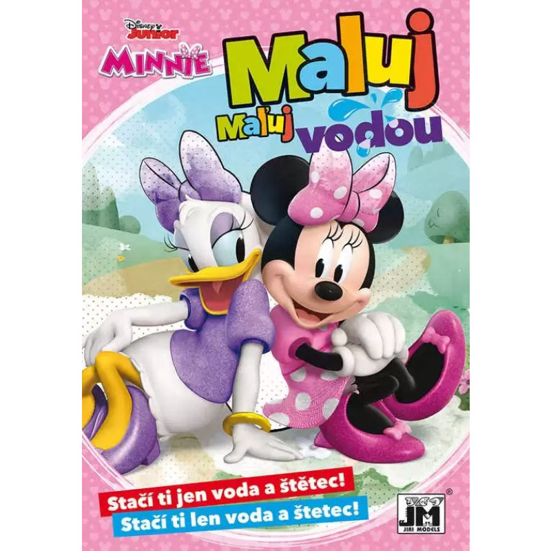 Omaľovánka A5 Maľuj vodou Minnie