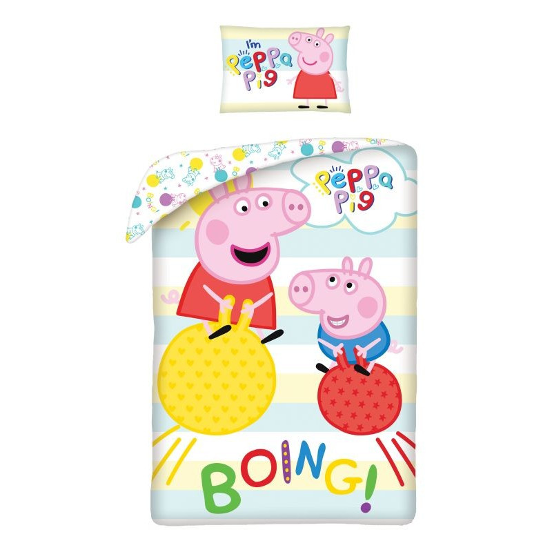 Obliečky vo vaku Peppa Pig Boing