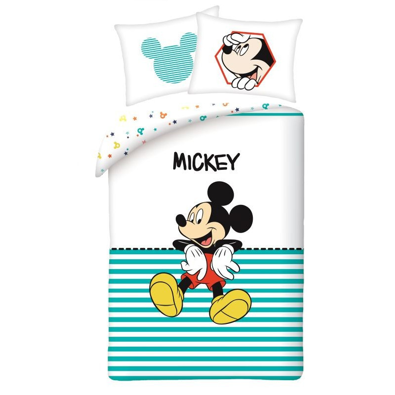 Obliečky Mickey stripe