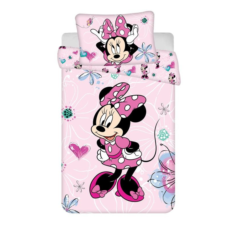 Obliečky do postieľky Minnie Flowers