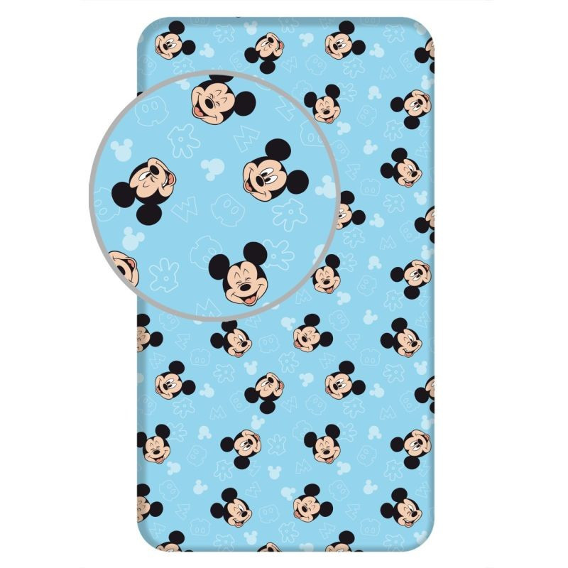 Prestieradlo Mickey Blue