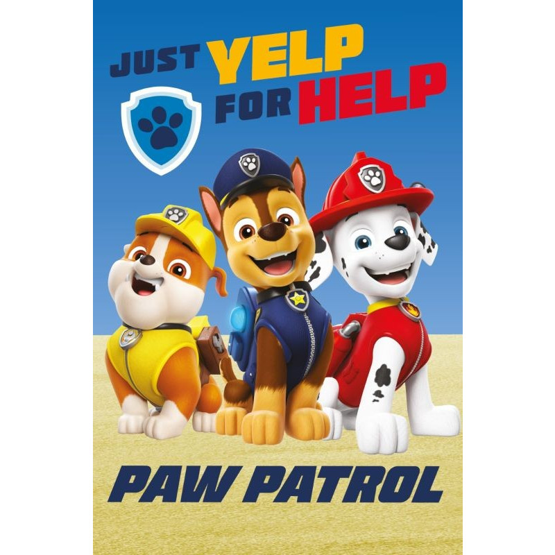 Fleecová deka Paw Patrol PP457 Polyester, 100/150 cm