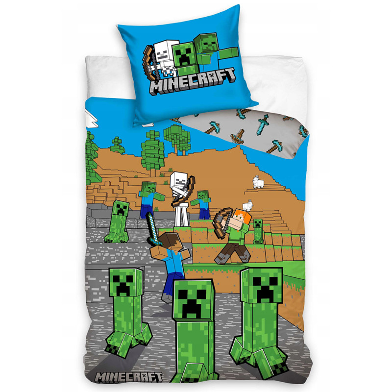 obliečky Minecraft Time to Mine