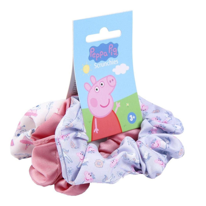 SADA 3 KS GUMIČKY DO VLASOV PEPPA PIG var.1