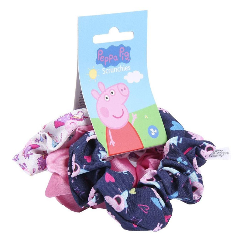 SADA 3 KS GUMIČKY DO VLASOV PEPPA PIG var.5