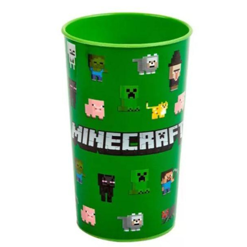 Plastový kelímek Minecraft zvířátka