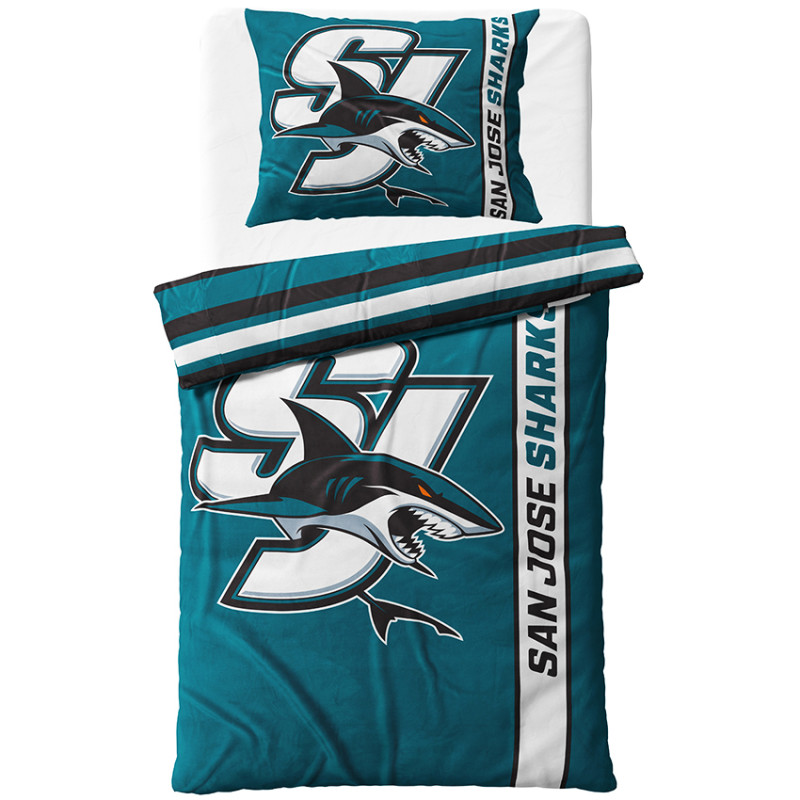 Mikroplyšové povlečení NHL San Jose Sharks Belt