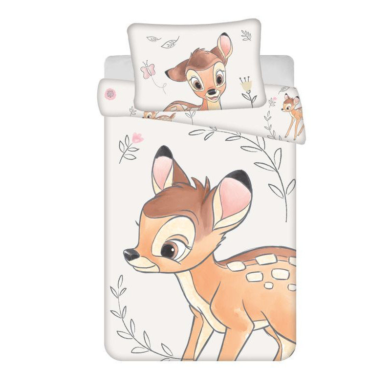 Povlečení do postýlky Bambi Beige baby