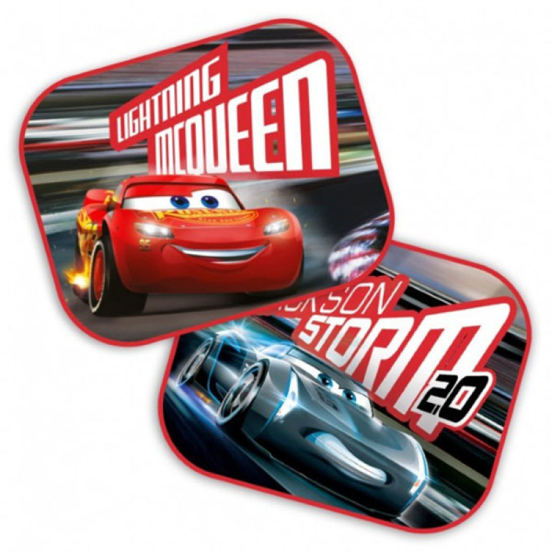 Slnečná clona Cars 3 (2 kusy)