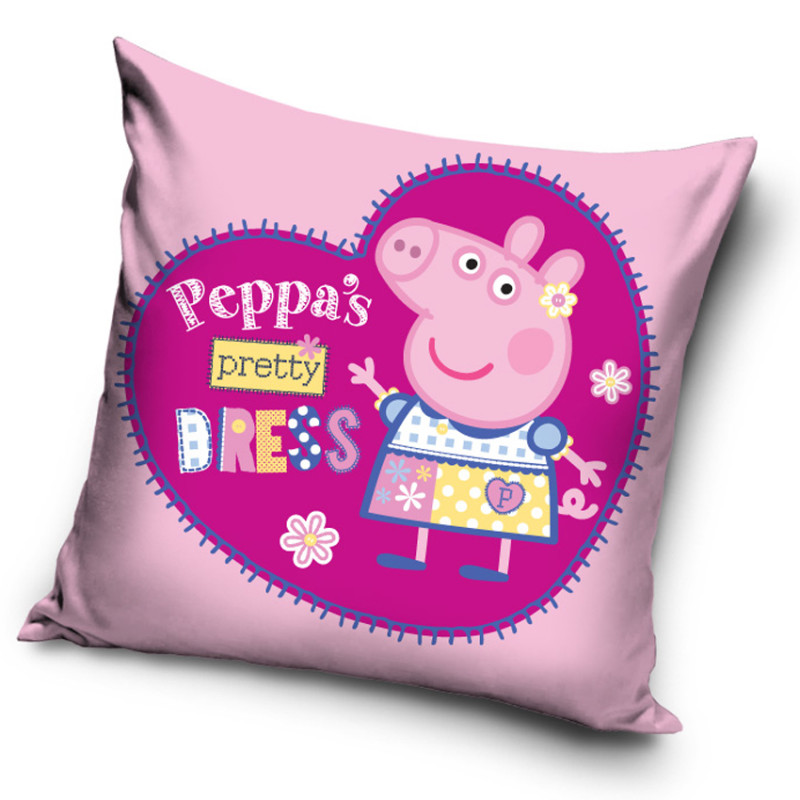 Povlak na vankúšik Prasiatko Peppa Modelka