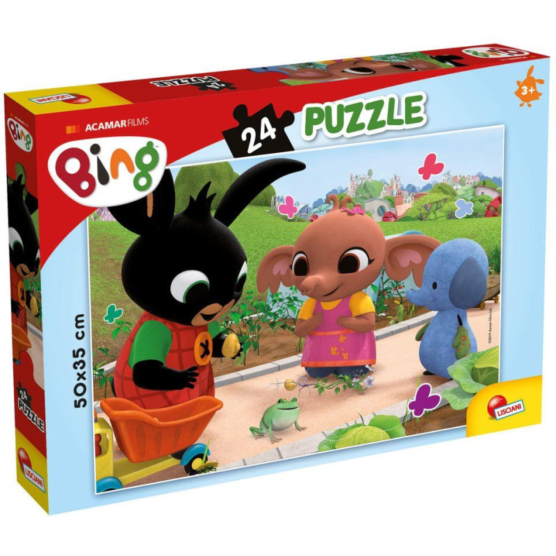 Zajačik BING - Žaba puzzle 24 dielikov