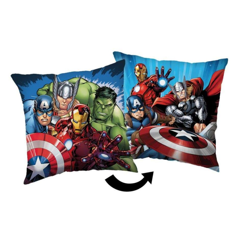 Mikroplyšový polštářek Avengers Heroes 03 Polyester, 40/40 cm