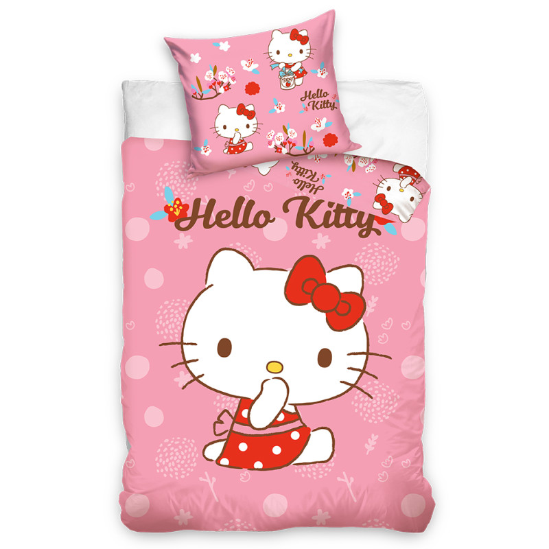 Povlečení do postýlky Hello Kitty Malá Mlsalka