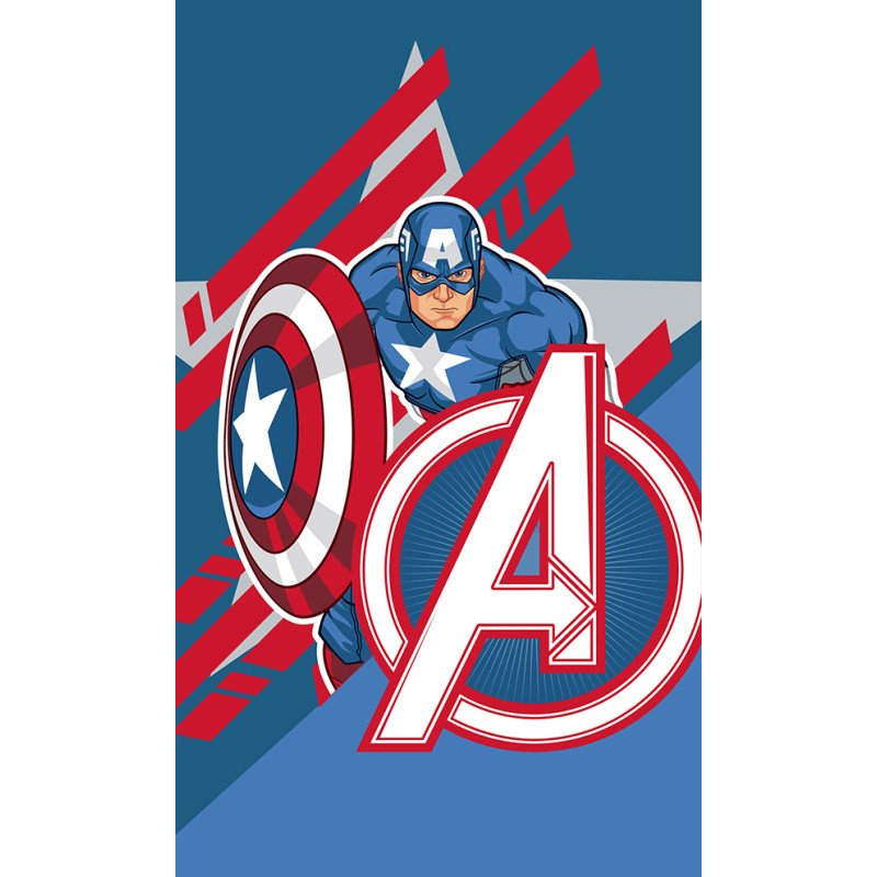 Ručník Avengers Kapitán Amerika 30x50 cm