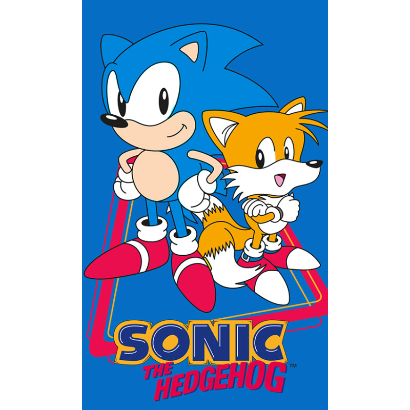 Ručník Ježek Sonic a Tails 30x50 cm