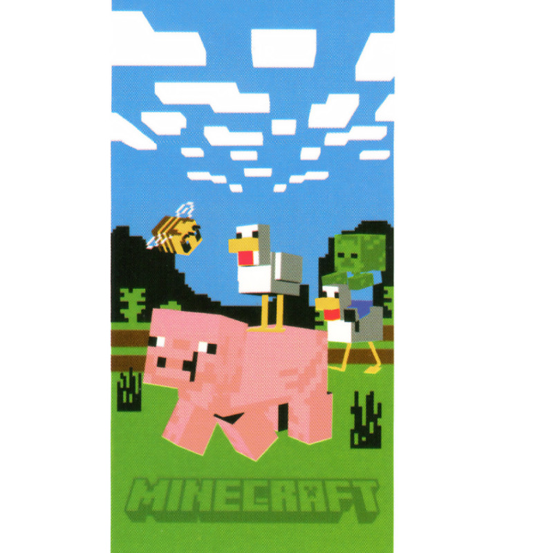 Osuška Minecraft Prase a Kachna