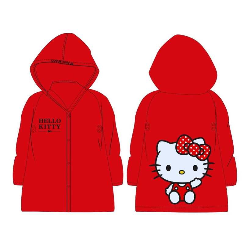 Pláštěnka Hello Kitty mašlička